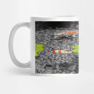 Koi and Lily pads Mug